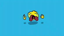 despair sad face
