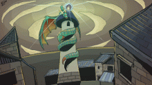 Dragon's tower @RosesofInk