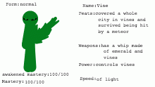 vine all forms