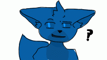 He is to blue (but not sad)