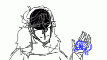 King and his human (ROUGH SKETCH)