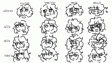 facial expression challenge!