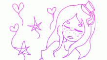 Hearts and stars