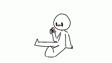 my blood is sticky :0