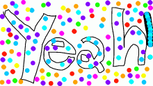 party time!!!!\ the yeah screen