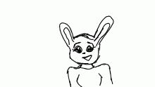 bunny is a human?????????