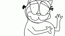 Fat, Lazy drawing