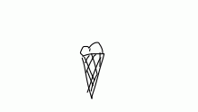 Ice crane cone comic