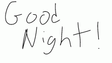 goodnight sleep tight
