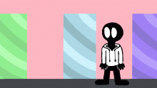 "in a swirl of candy stripes-