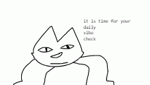 daily vibe check!1!!!!1!