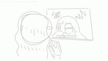 a very rough draft of an animation