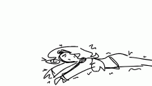 sick and probably dying