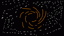 Random black hole attempt