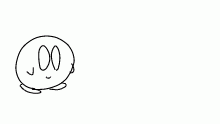 lil kirby animation that took 10min