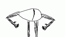 Since 1's eyelashes are infinite...
