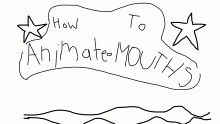 How to animate a mouth