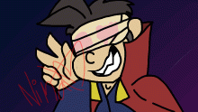 Blind Strange Man
