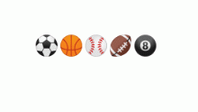 ⚽🏀⚾🏈🎱