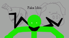fake moo