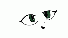 blinking eyes