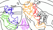 kiribaku fam car trip epic B)
