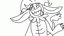 Creator the jevil dude demon thing