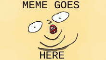Duck Face Meme Template