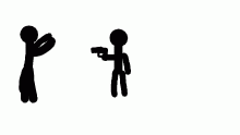 the gun