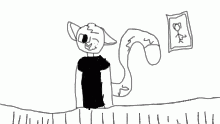 lil drawing of a cat