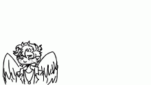 tired mullet bird man