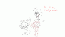 he's doing what tapeworms do