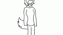 happy wolf