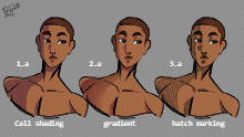 different shading styles