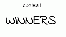 contest winners!