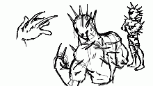 Some doodles of the urchin