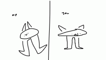 present day leg cat
