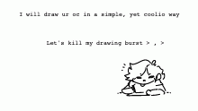 Send me ur OC to draw
