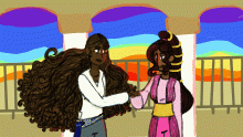 A deal between Queens
