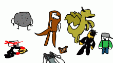 friend group drawing