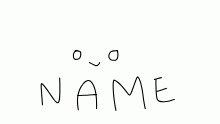 Name reveal