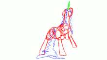 pony sketch.