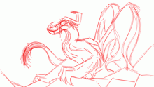 I can't draw dragons for shit