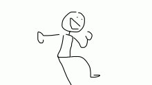 Failed walk cycle