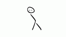 Text Running Guy