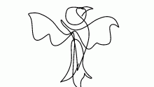 Abstract bird