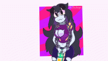 Dawn in Garfield related clothes
