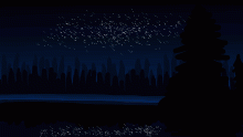 Lake At Night