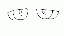 some eyes moving.