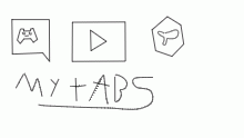 my 3 tabs
